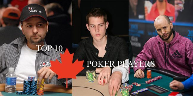 The Top 10 Canadian Poker Pros