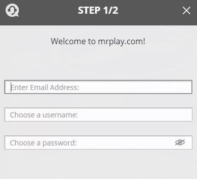 How can you open an account with Mr Play