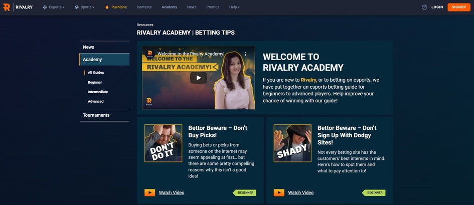rivalry academy